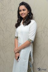 Sri Divya at Rayudu Movie Success Meet